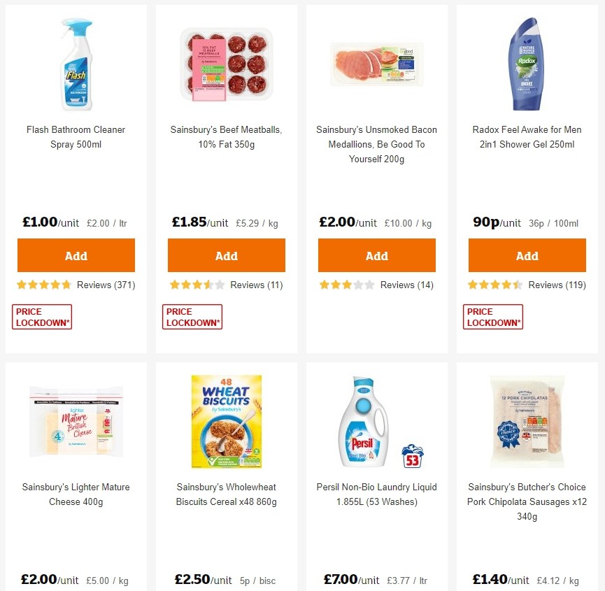 Sainsbury's Offers from 29 November
