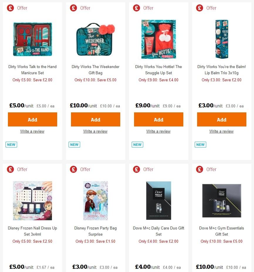 Sainsbury's Offers from 6 December