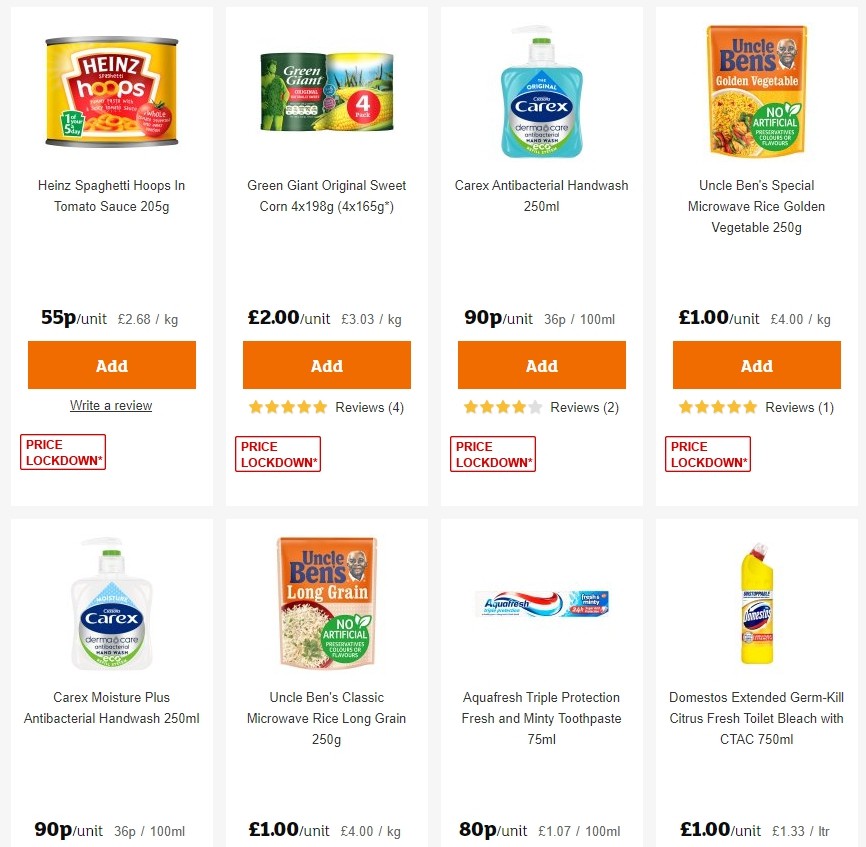 Sainsbury's Offers from 27 December