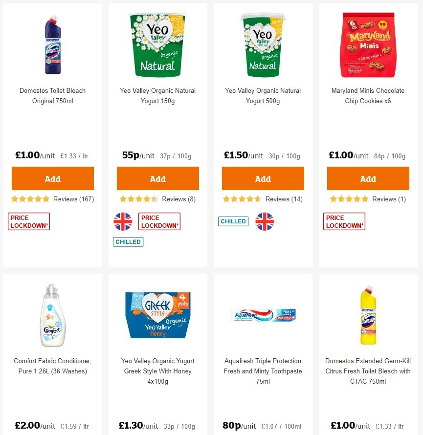 Sainsbury's Offers from 3 January
