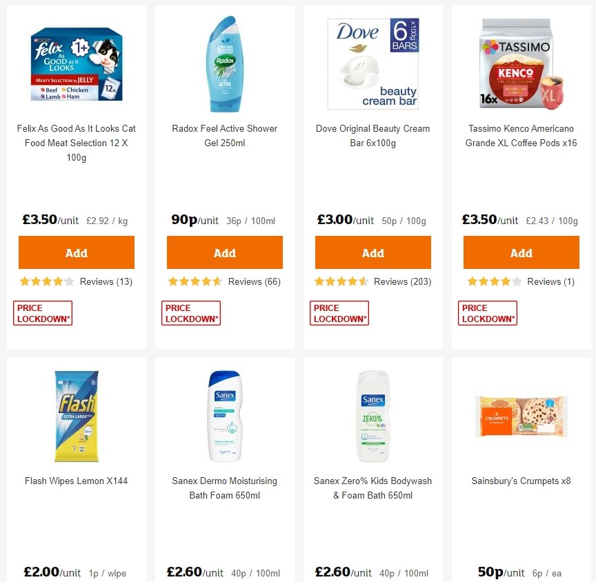 Sainsbury's Offers from 10 January