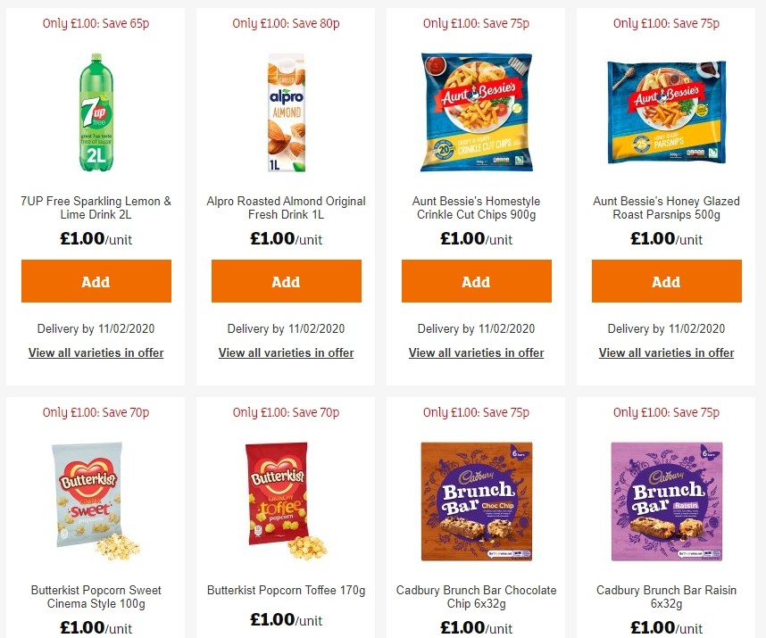Sainsbury's Offers from 24 January