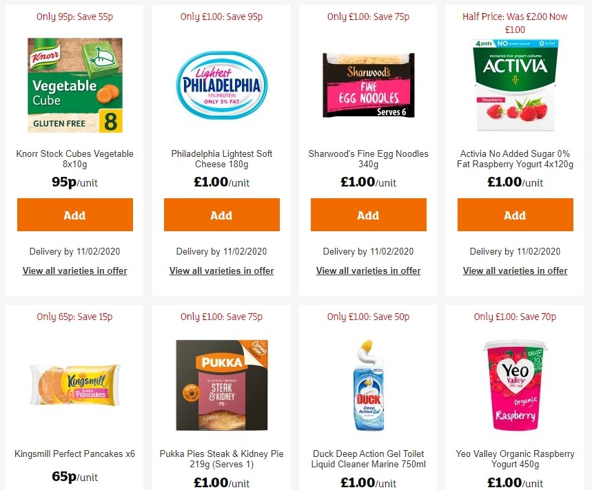 Sainsbury's Offers from 24 January