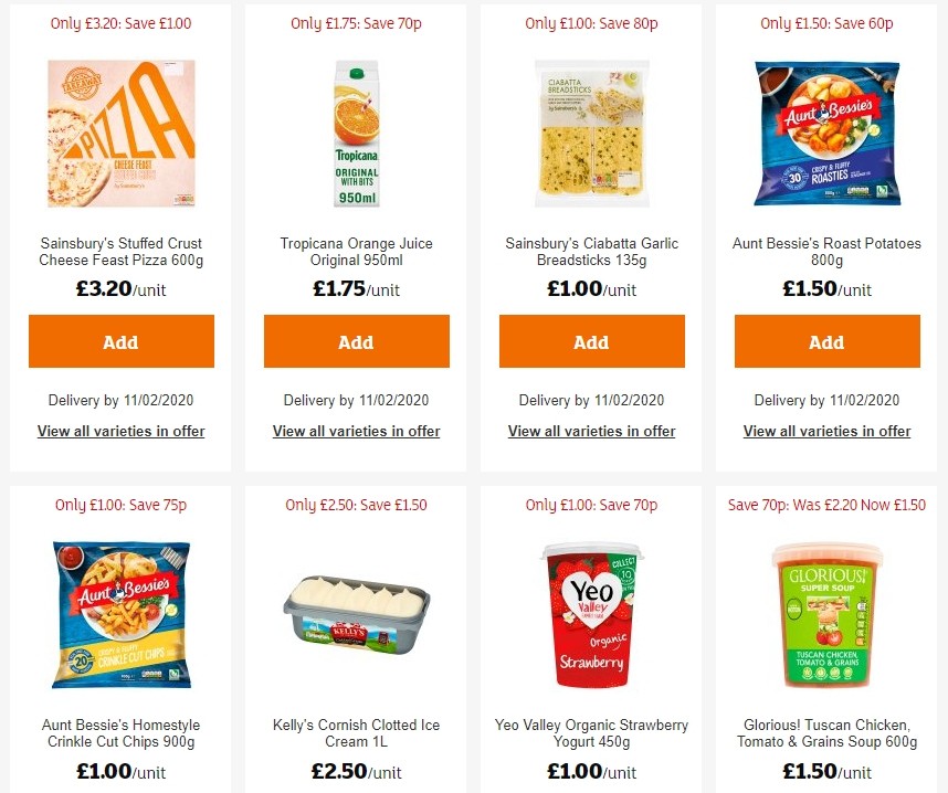 Sainsbury's Offers from 31 January