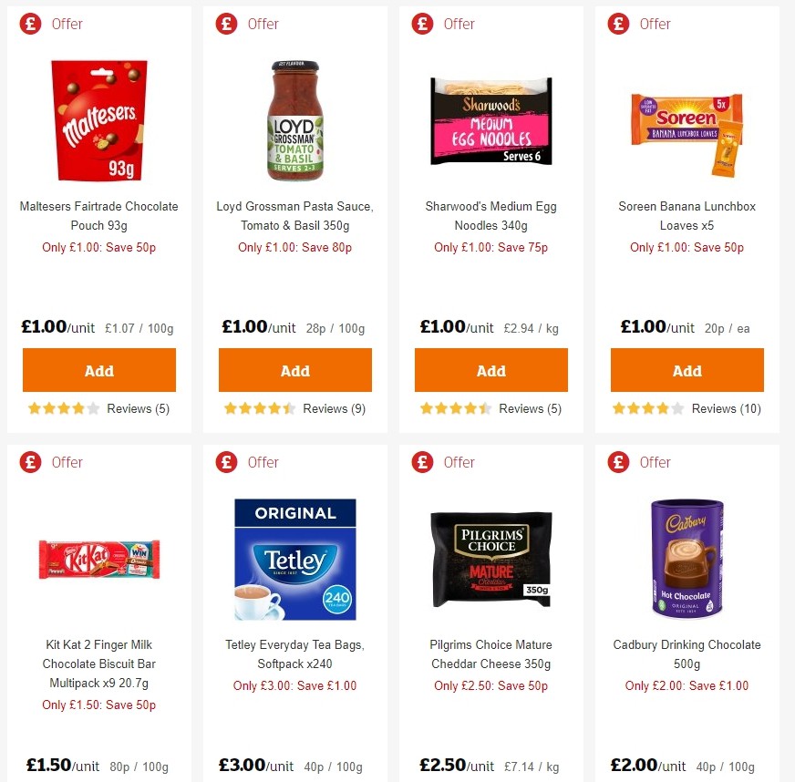 Sainsbury's Offers from 31 January