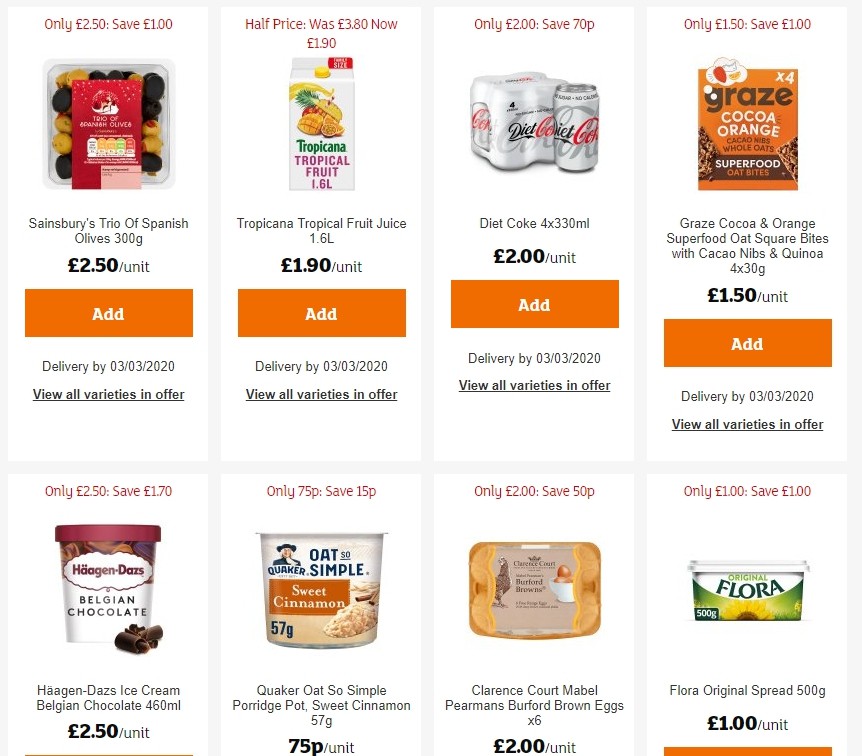 Sainsbury's Offers from 14 February