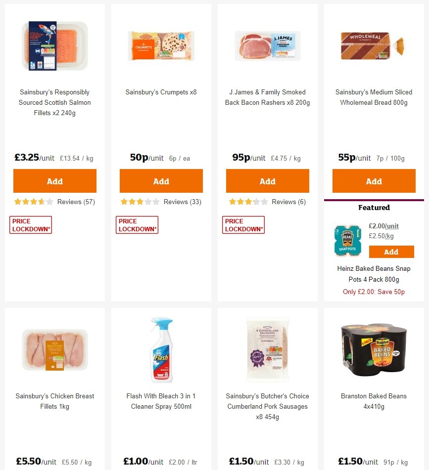 Sainsbury's Offers from 14 February