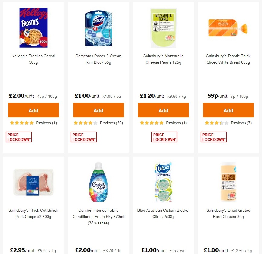 Sainsbury's Offers from 14 February
