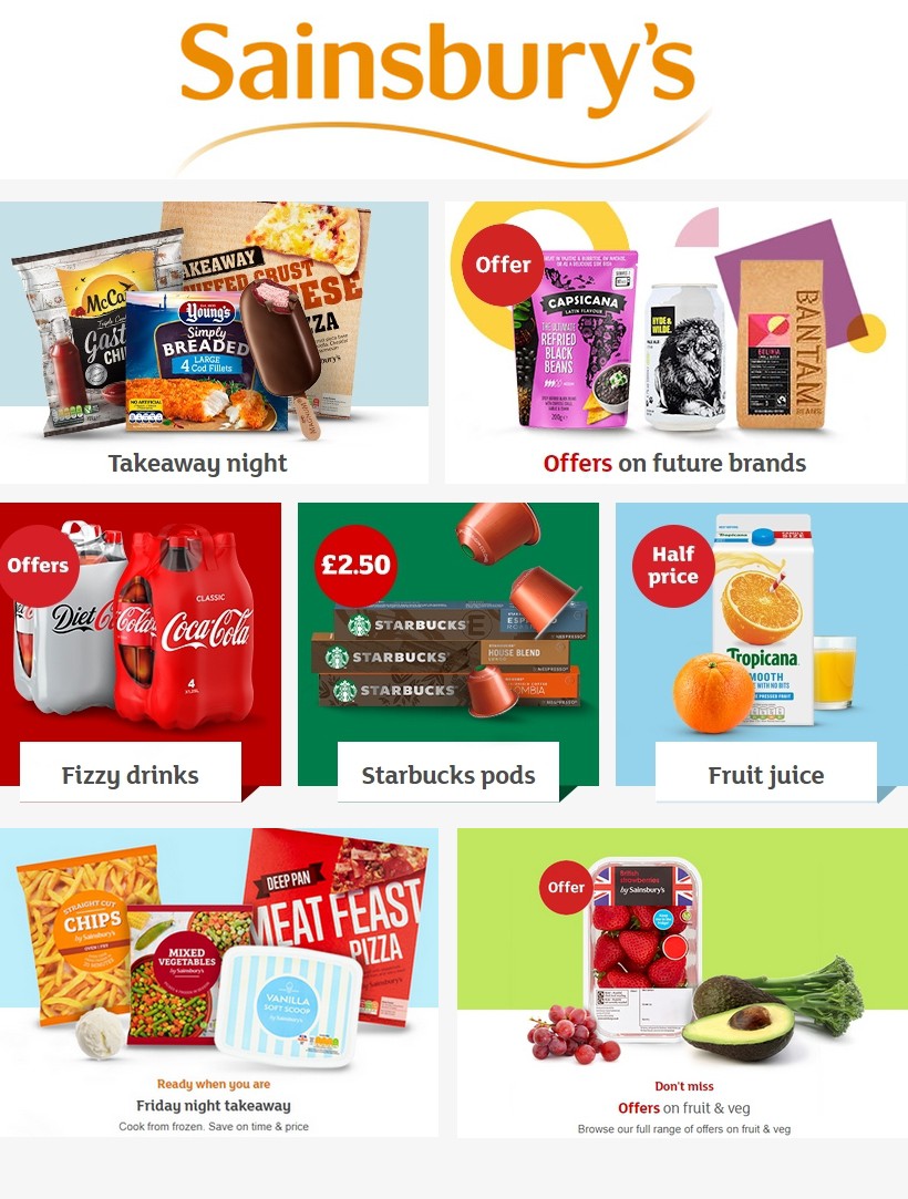 Sainsbury's Offers from 21 February