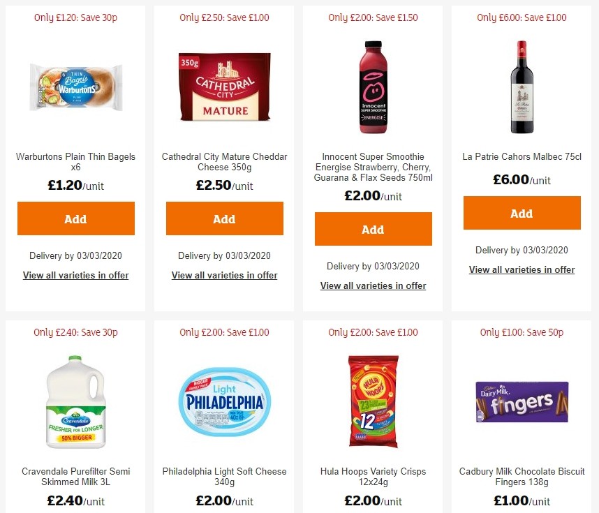 Sainsbury's Offers from 21 February