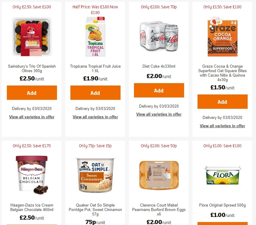 Sainsbury's Offers from 21 February