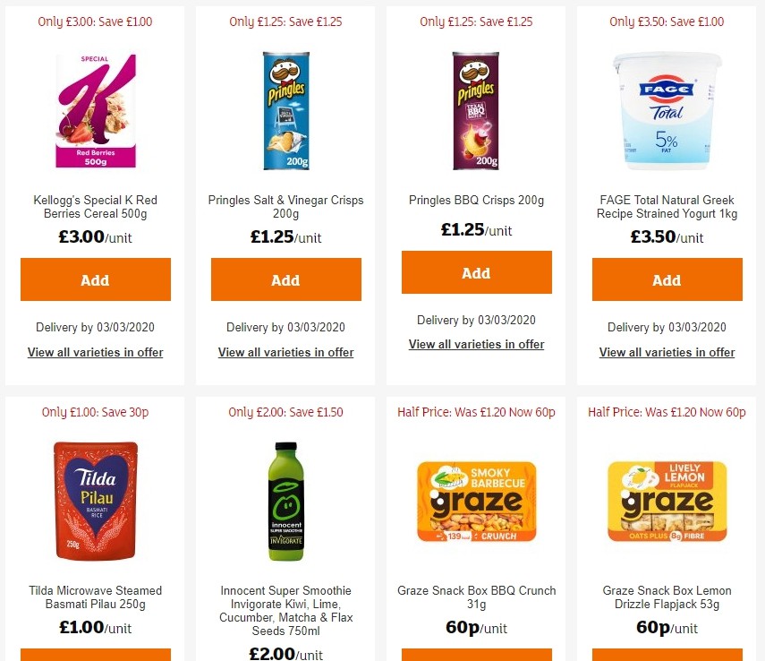 Sainsbury's Offers from 21 February