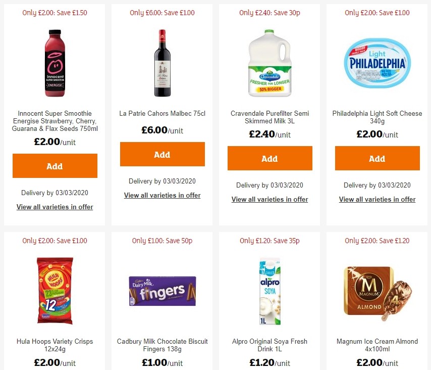 Sainsbury's Offers from 28 February