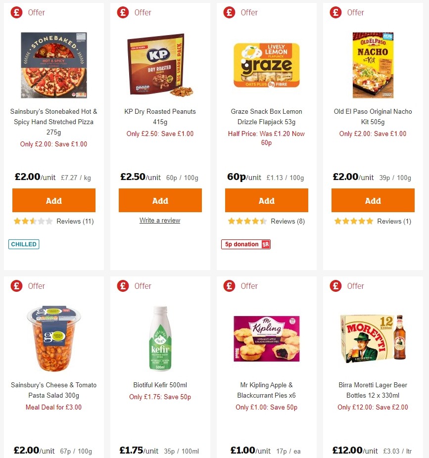 Sainsbury's Offers from 28 February