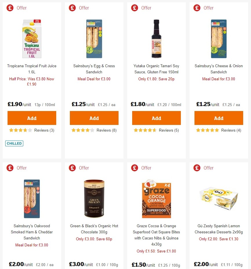 Sainsbury's Offers from 28 February