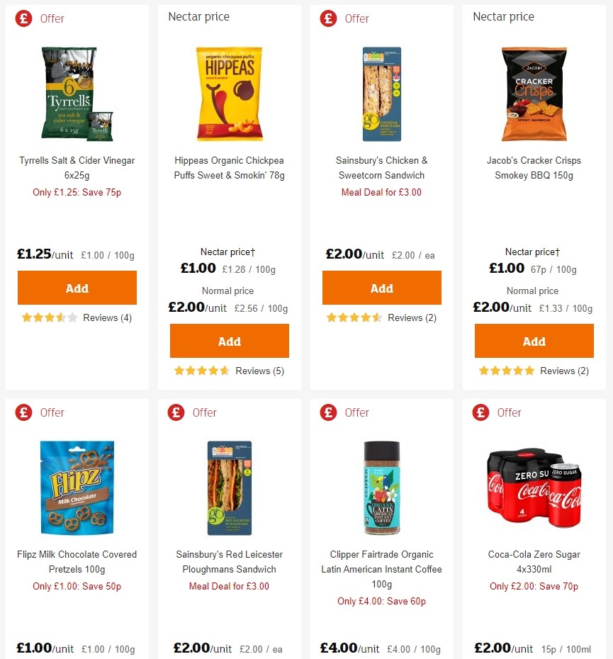 Sainsbury's Offers from 28 February