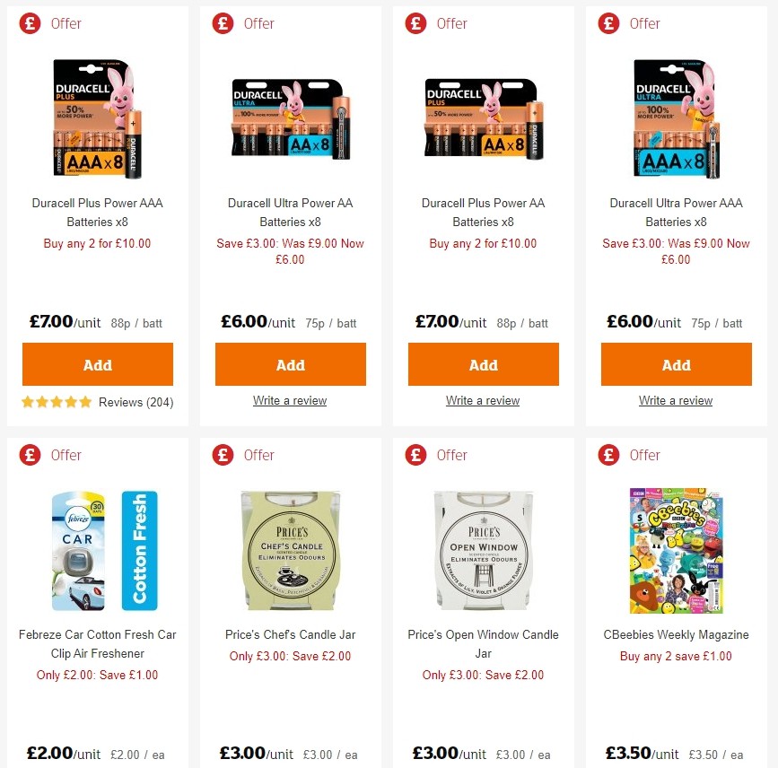 Sainsbury's Offers from 28 February