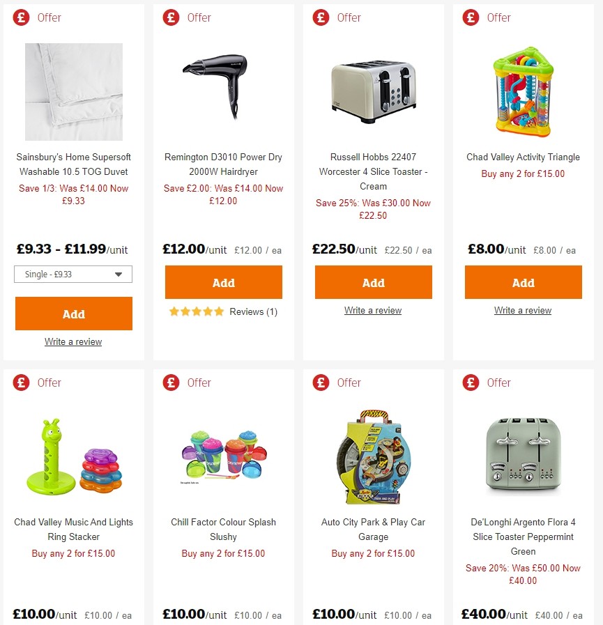 Sainsbury's Offers from 28 February