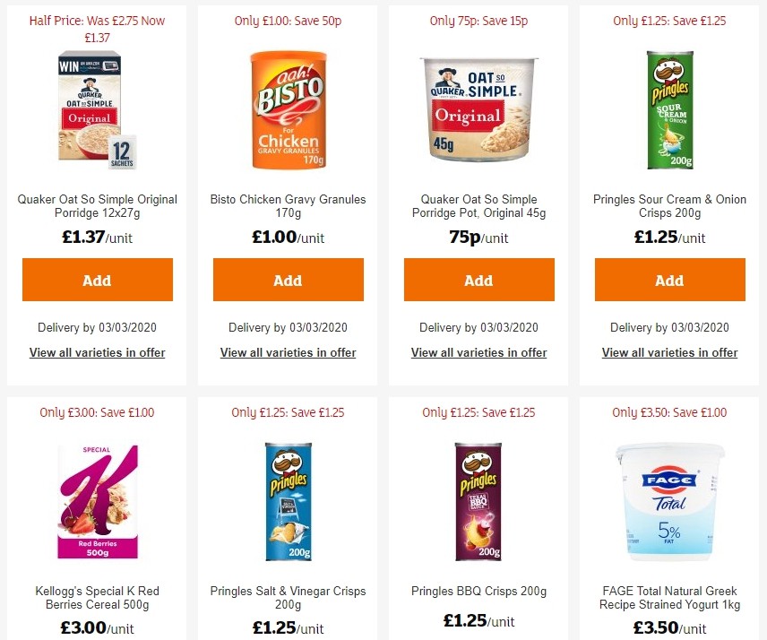 Sainsbury's Offers from 28 February