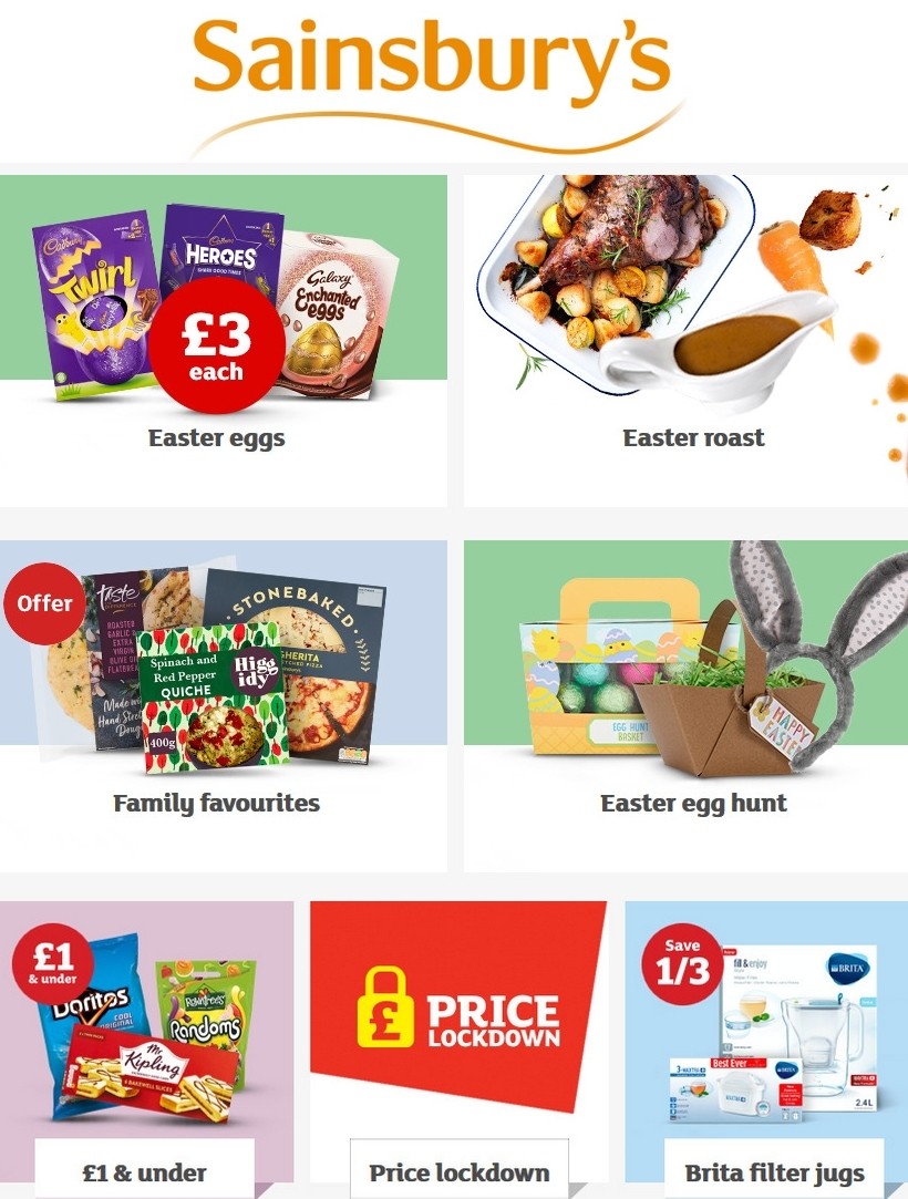 Sainsbury's Offers from 27 March