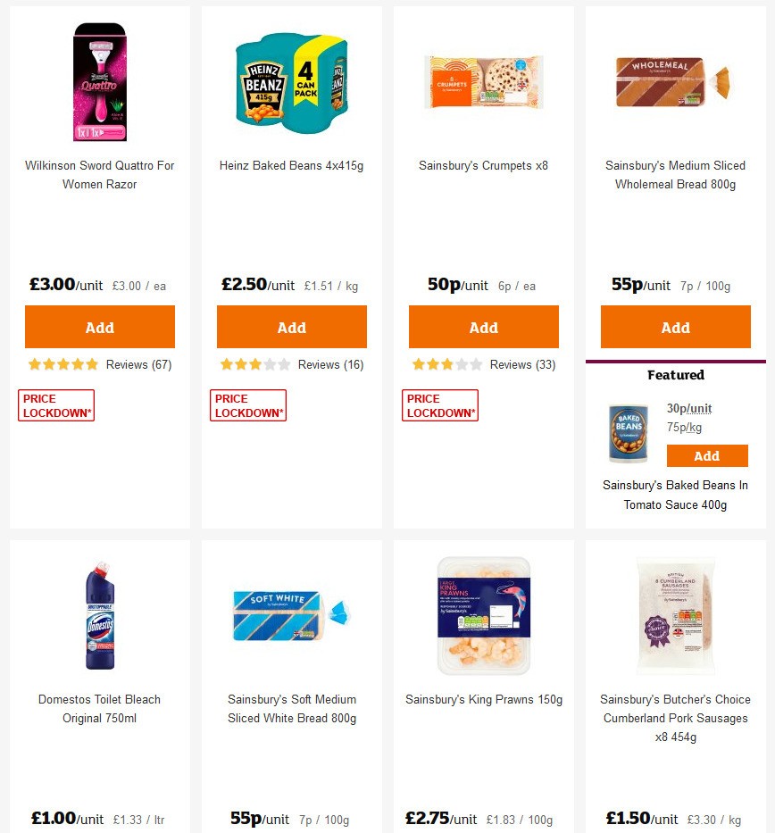 Sainsbury's Offers from 27 March