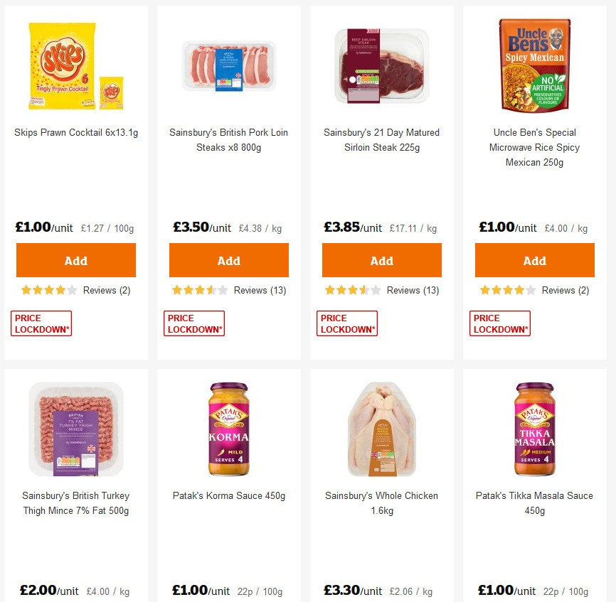 Sainsbury's Offers from 27 March