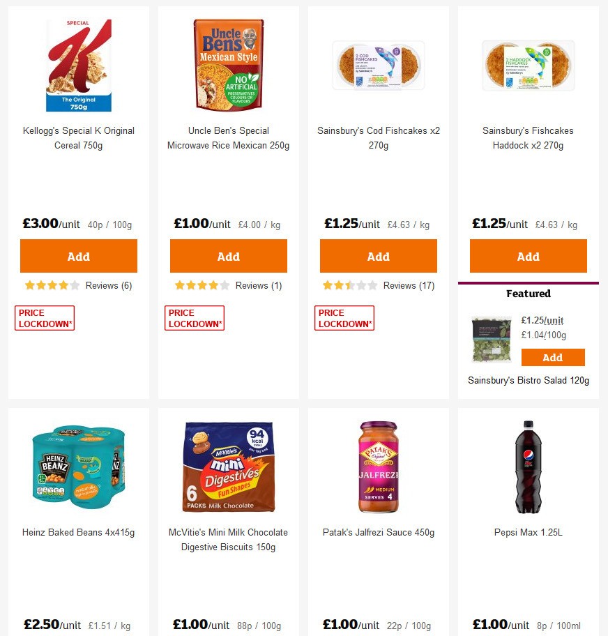 Sainsbury's Offers from 27 March