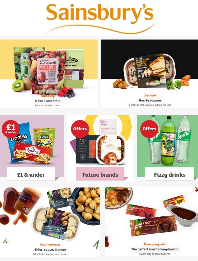 Sainsbury's Offers from 3 April