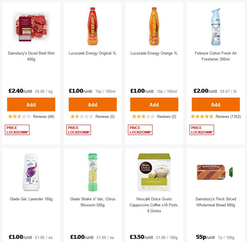 Sainsbury's Offers from 3 April