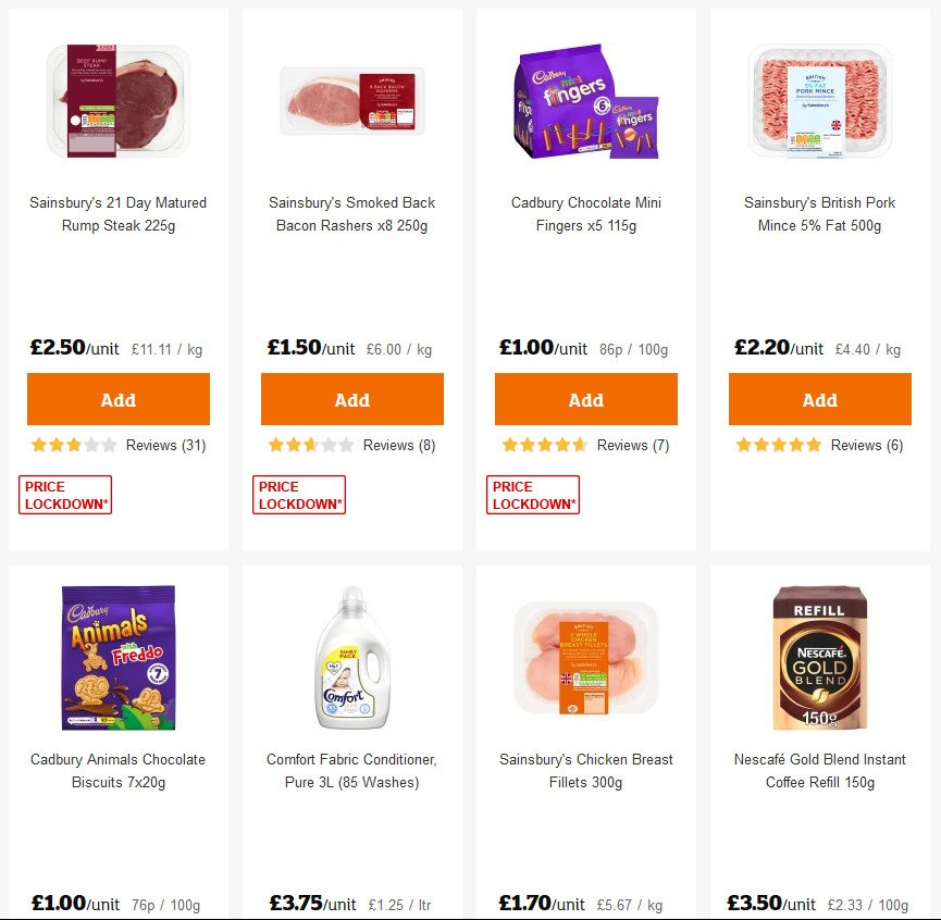 Sainsbury's Offers from 3 April