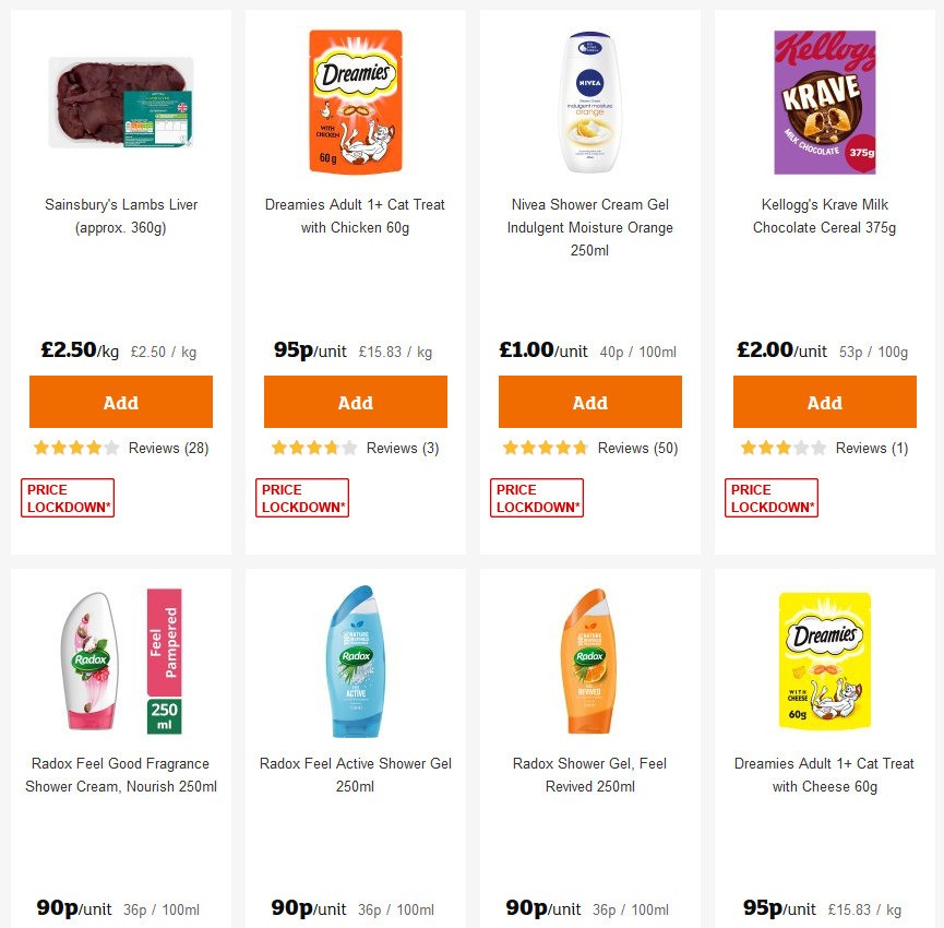 Sainsbury's Offers from 3 April