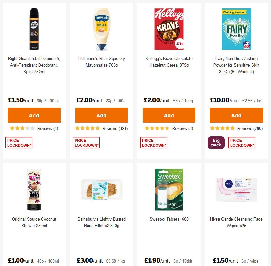 Sainsbury's Offers from 3 April