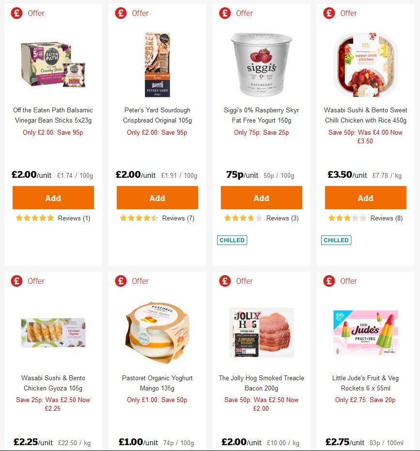 Sainsbury's Offers from 3 April