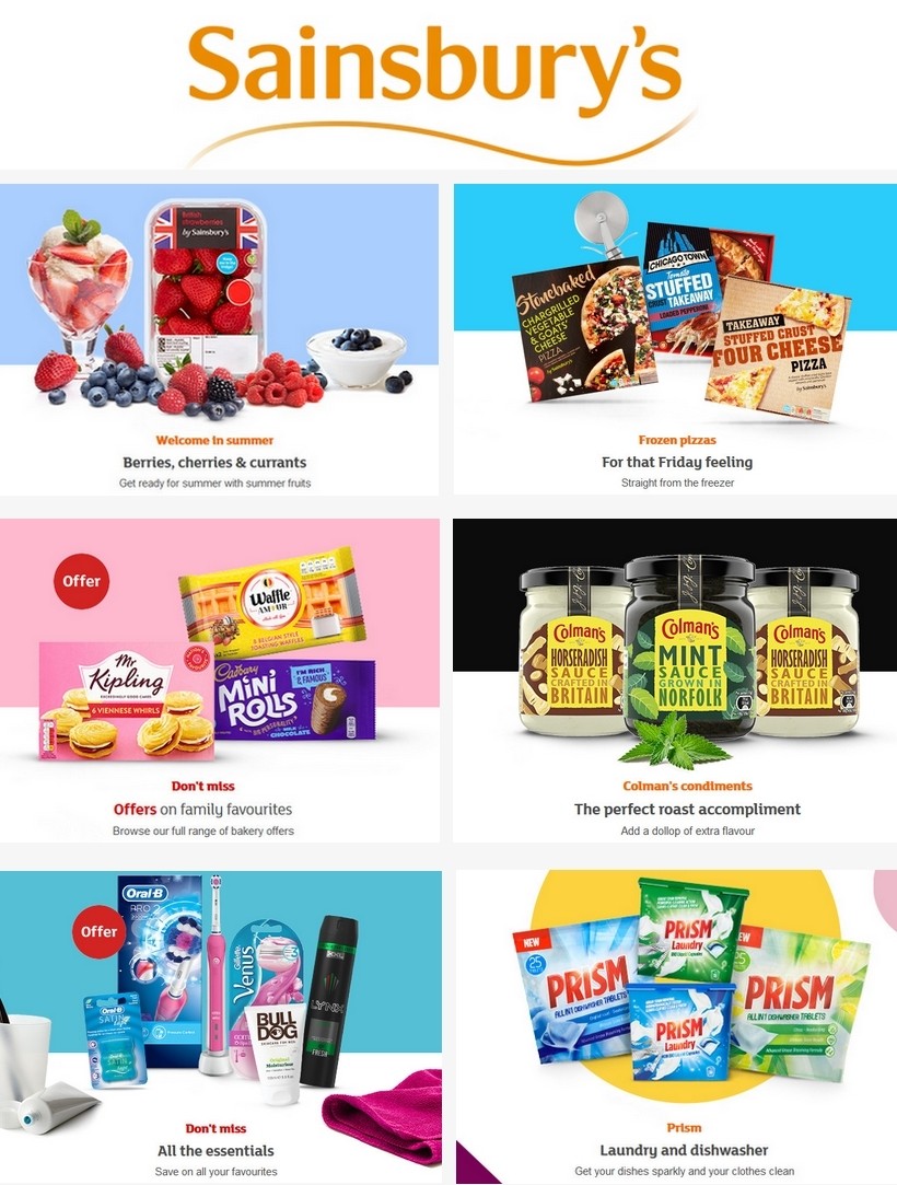 Sainsbury's Offers from 10 April