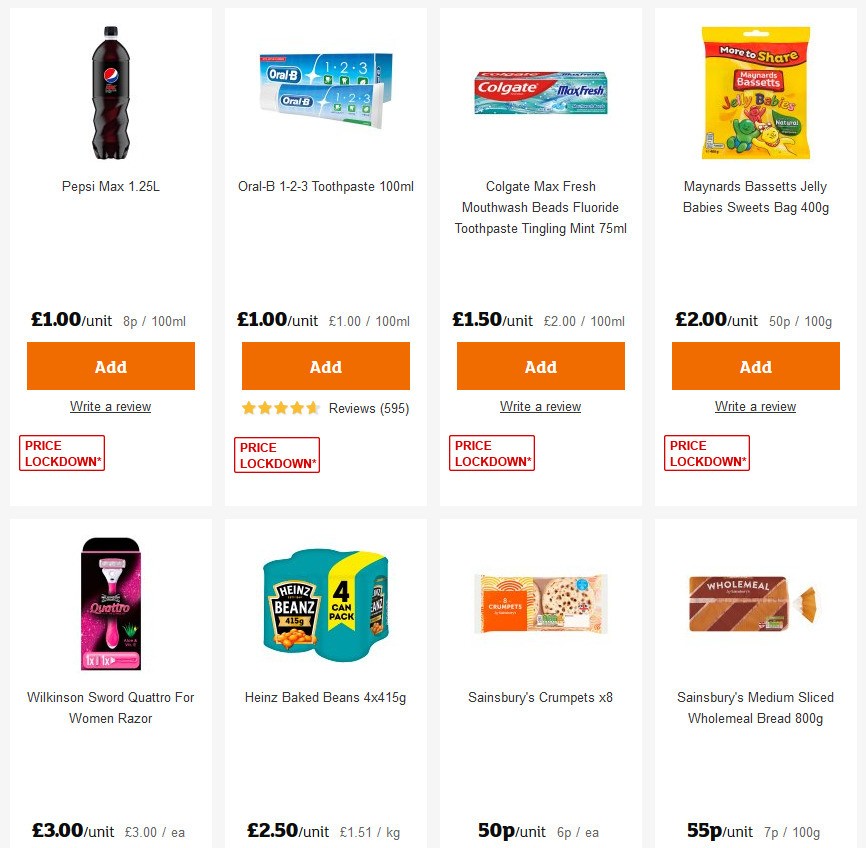 Sainsbury's Offers from 10 April