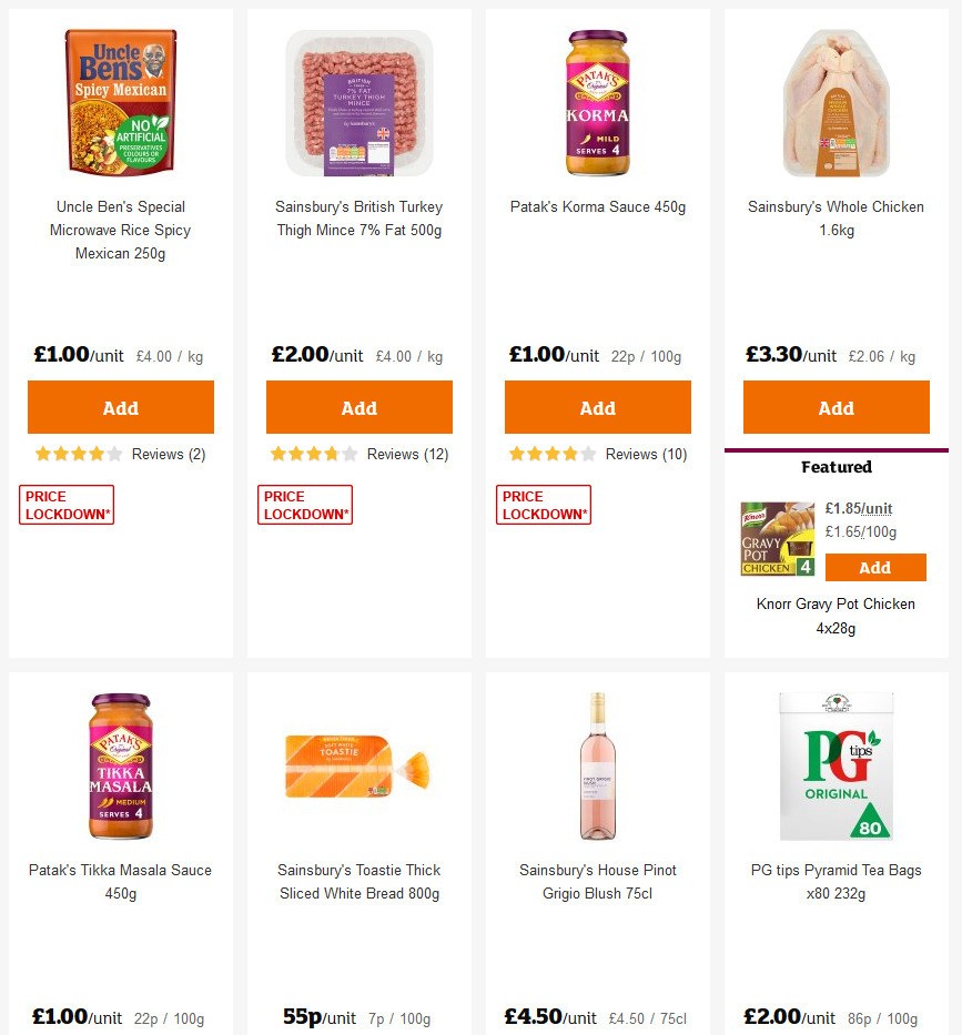 Sainsbury's Offers from 10 April