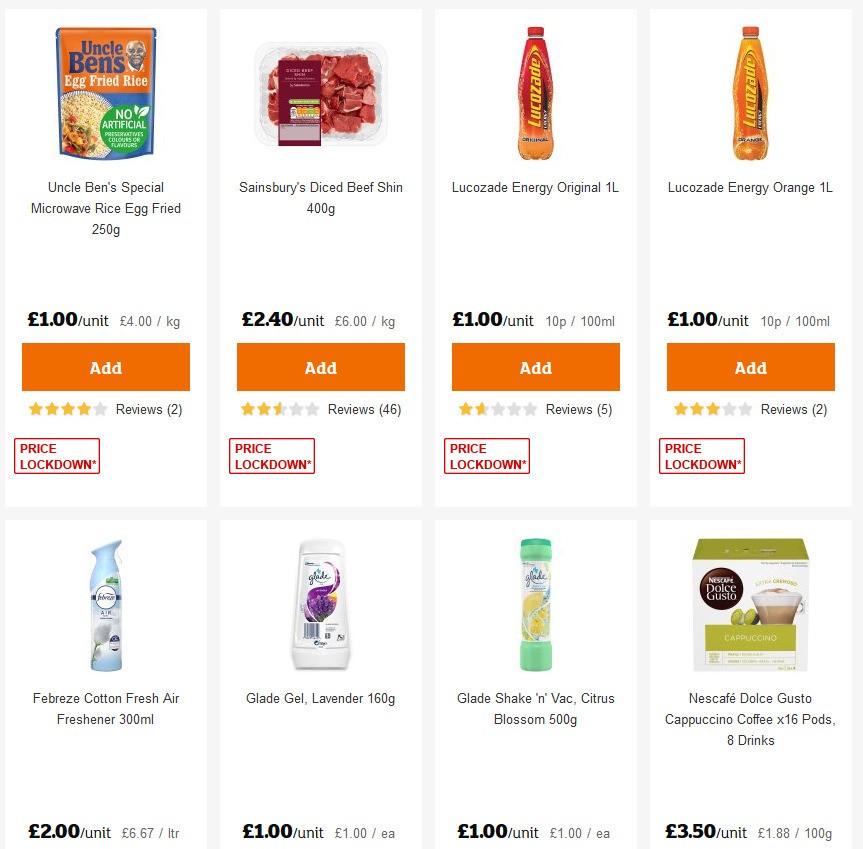 Sainsbury's Offers from 10 April