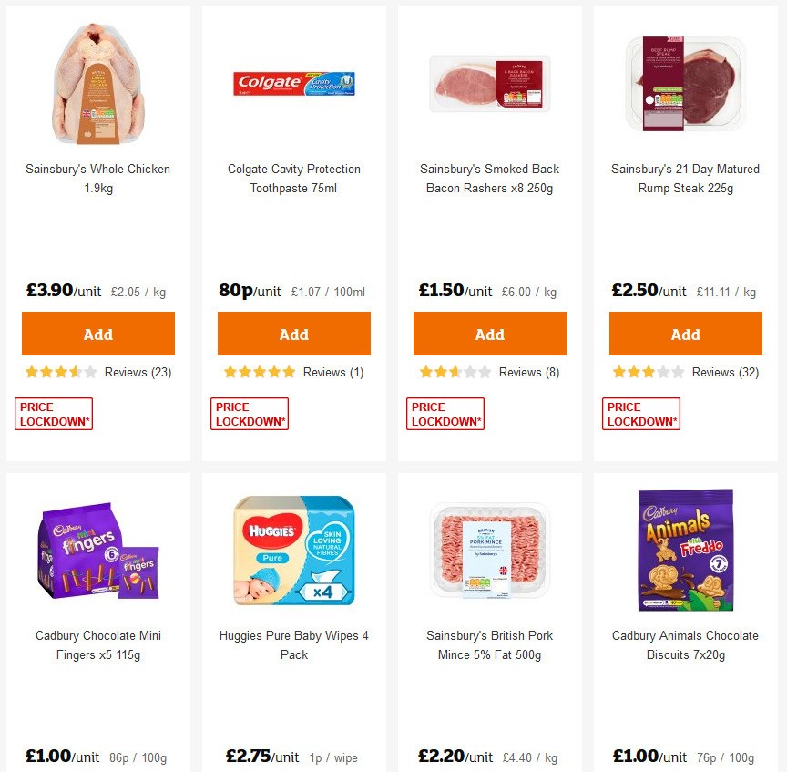Sainsbury's Offers from 10 April