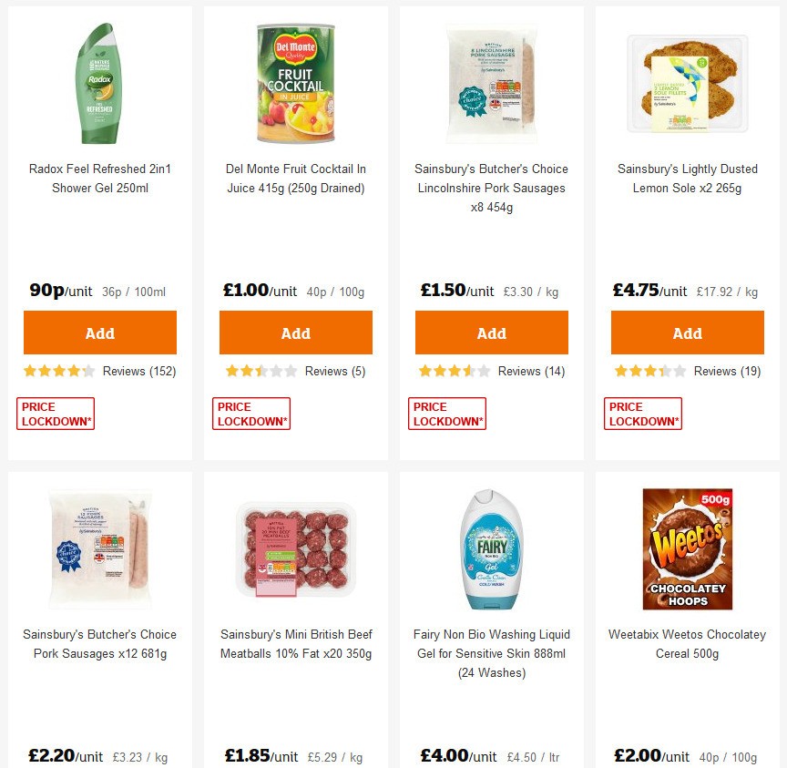 Sainsbury's Offers from 10 April