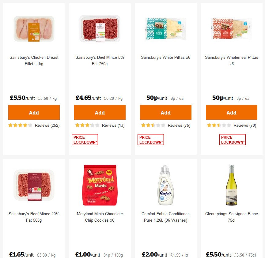 Sainsbury's Offers from 17 April