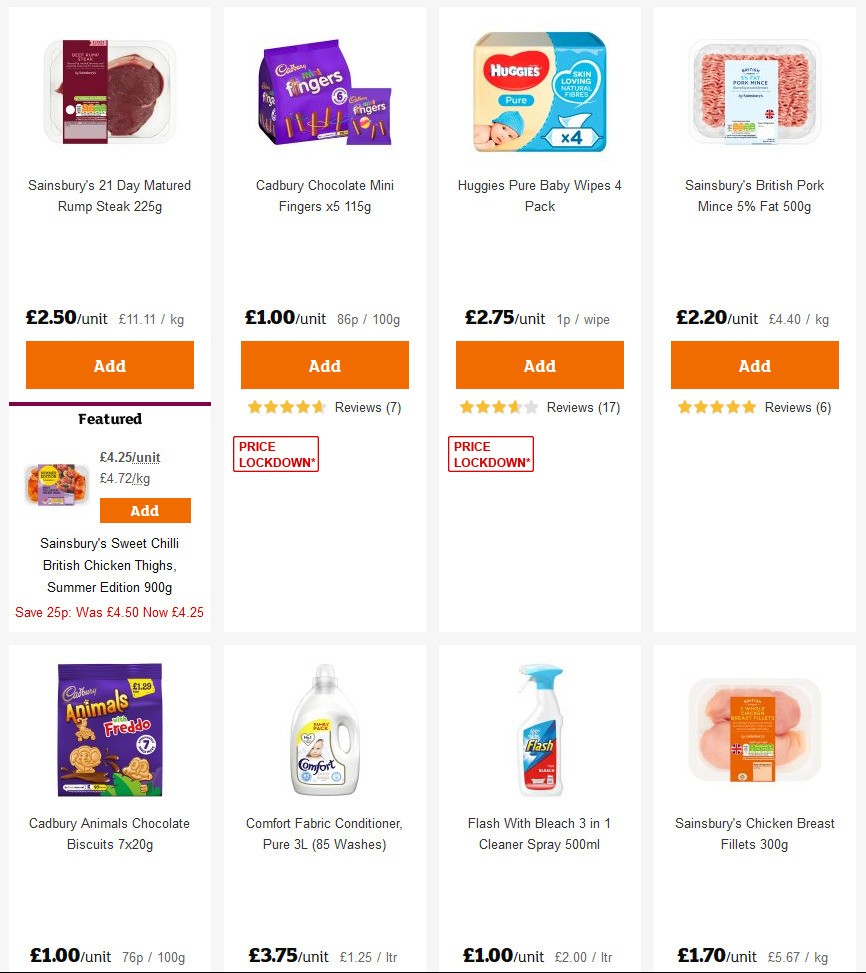 Sainsbury's Offers from 17 April
