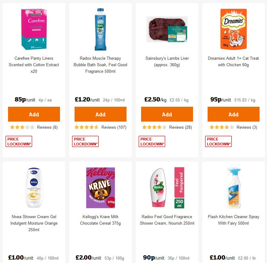 Sainsbury's Offers from 17 April
