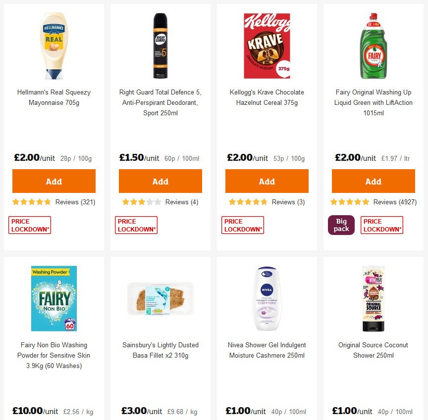 Sainsbury's Offers from 17 April