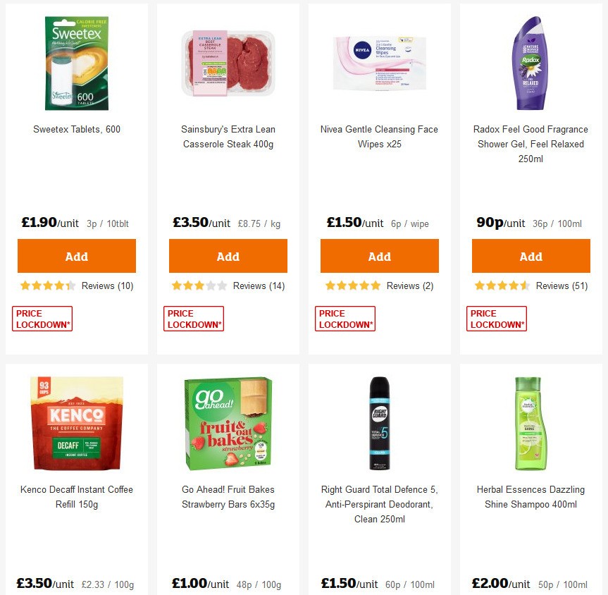 Sainsbury's Offers from 17 April