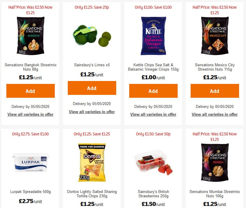 Sainsbury's Offers from 17 April