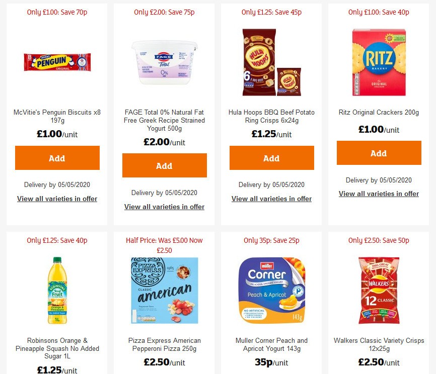 Sainsbury's Offers from 17 April