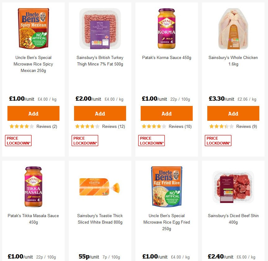 Sainsbury's Offers from 8 May