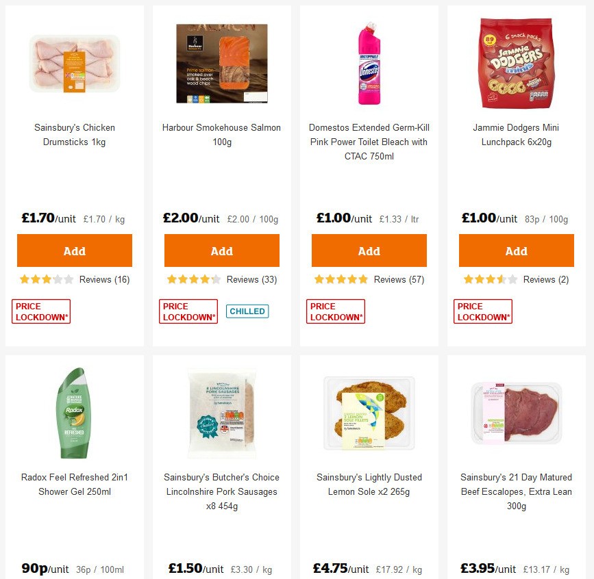 Sainsbury's Offers from 8 May