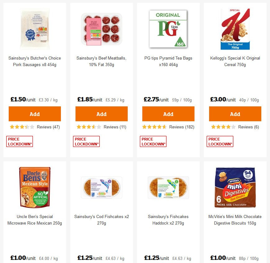 Sainsbury's Offers from 8 May