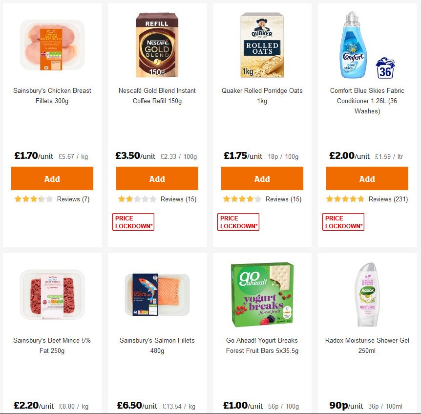 Sainsbury's Offers from 15 May